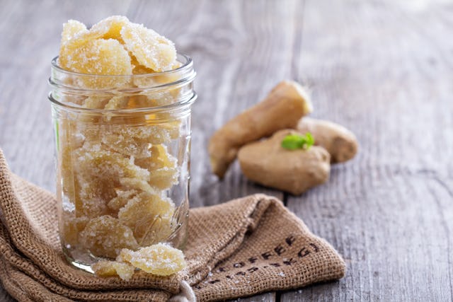 Chinese New Year crystallized ginger candy
